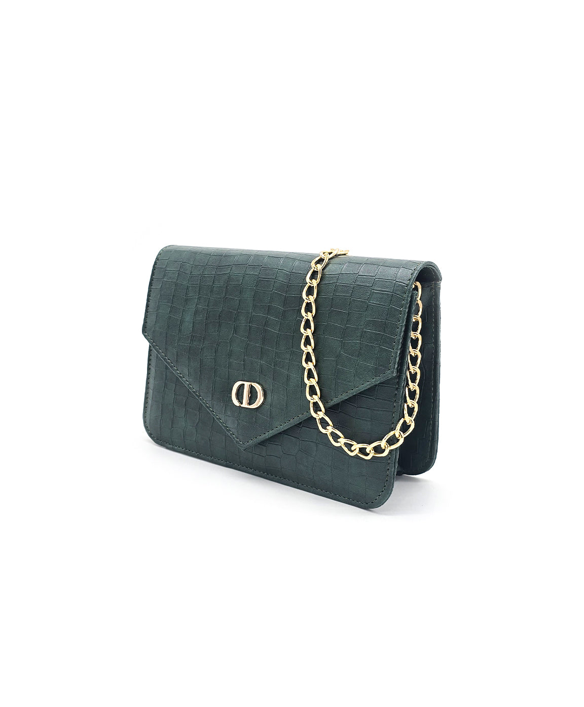 Croco Shoulder Bag