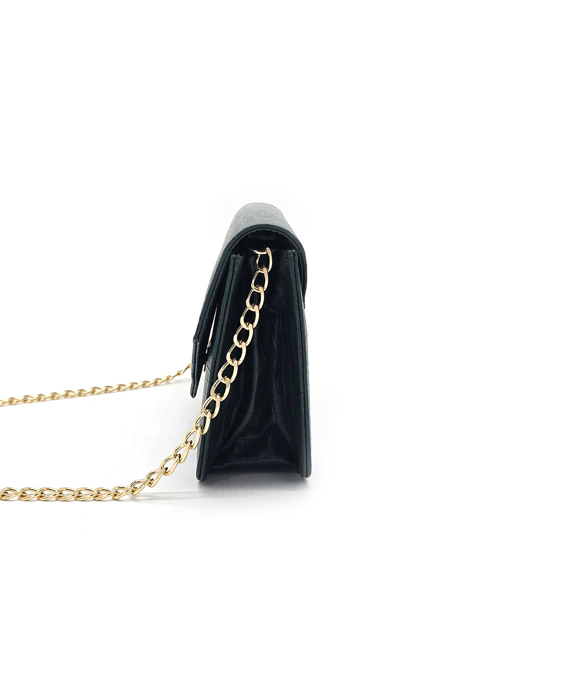 Croco Shoulder Bag