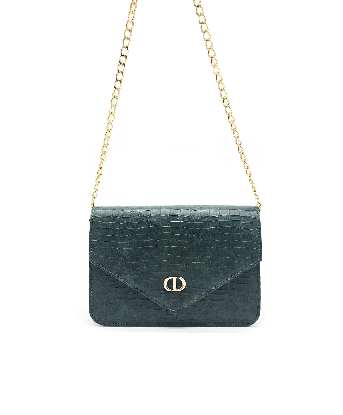 Croco Shoulder Bag