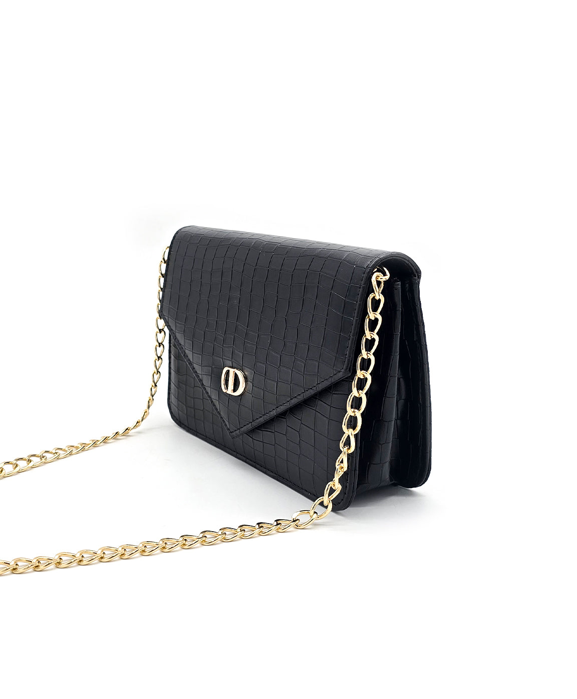 Croco Shoulder Bag