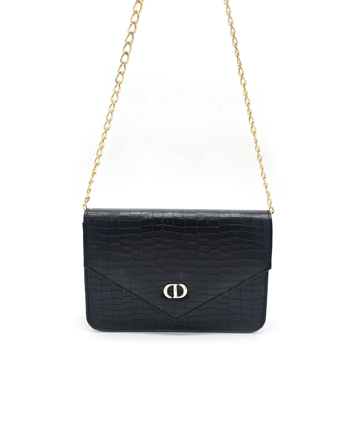 Croco Shoulder Bag