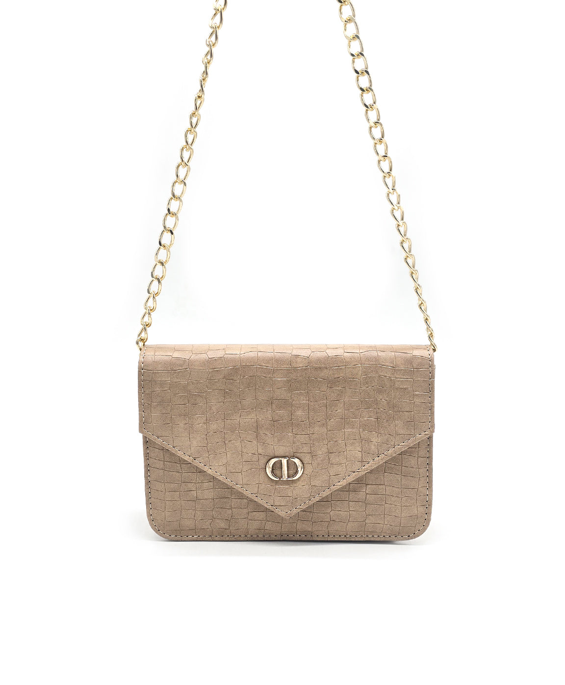 Croco Shoulder Bag