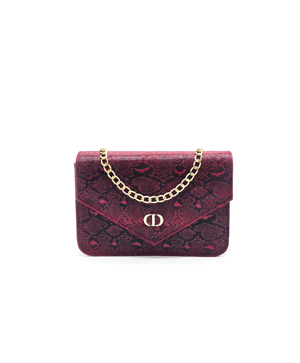 Croco Shoulder Bag