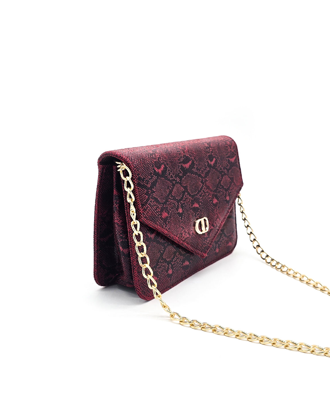 Croco Shoulder Bag