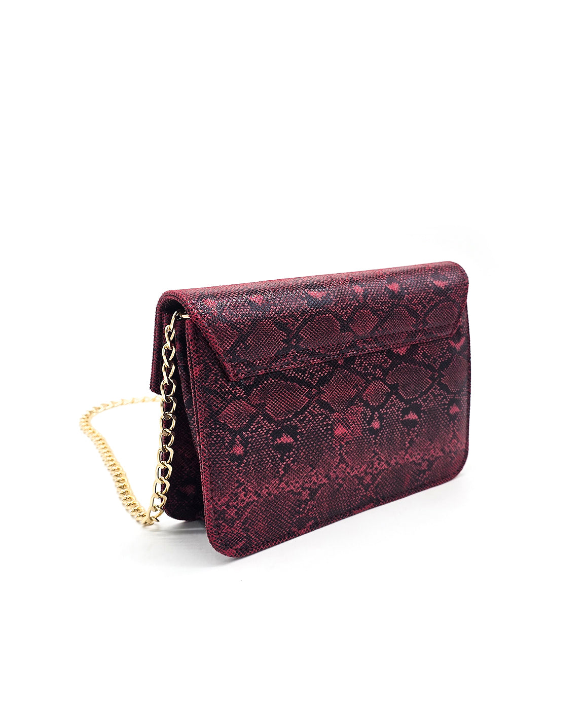 Croco Shoulder Bag