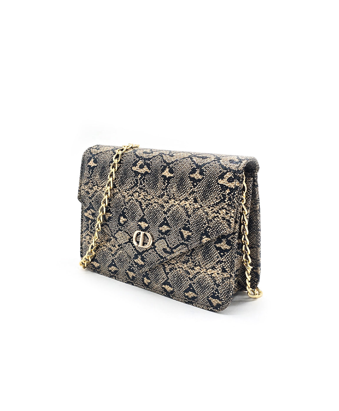 Croco Shoulder Bag
