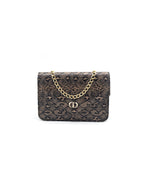 Croco Shoulder Bag