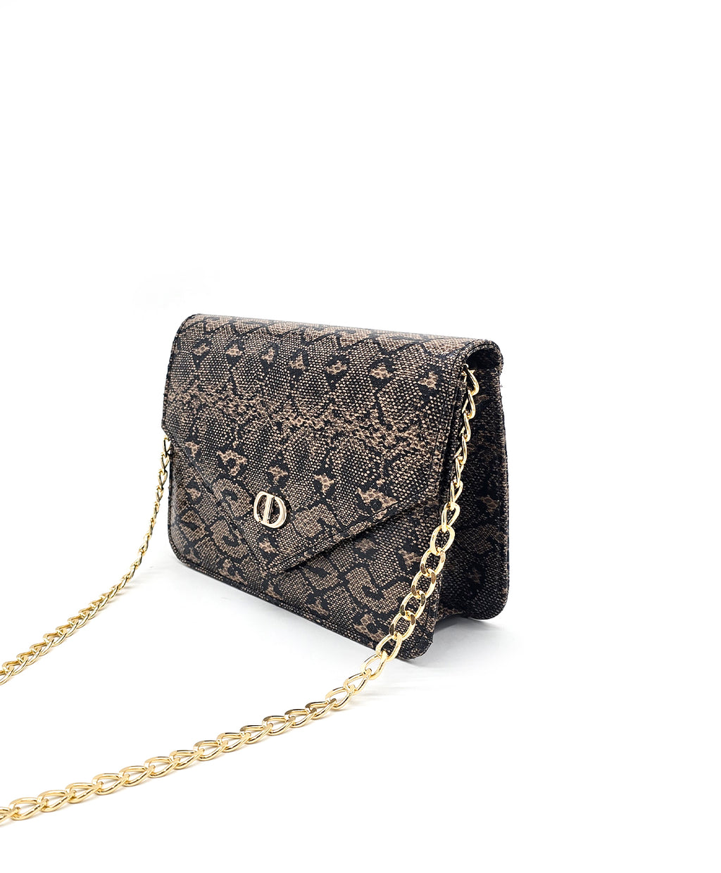 Croco Shoulder Bag