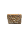 Croco Shoulder Bag