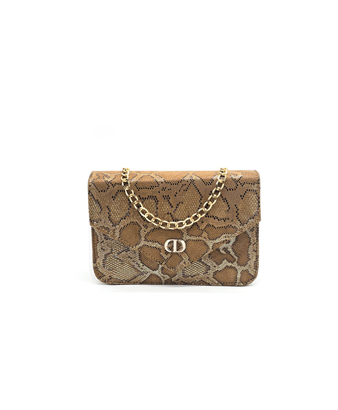 Croco Shoulder Bag