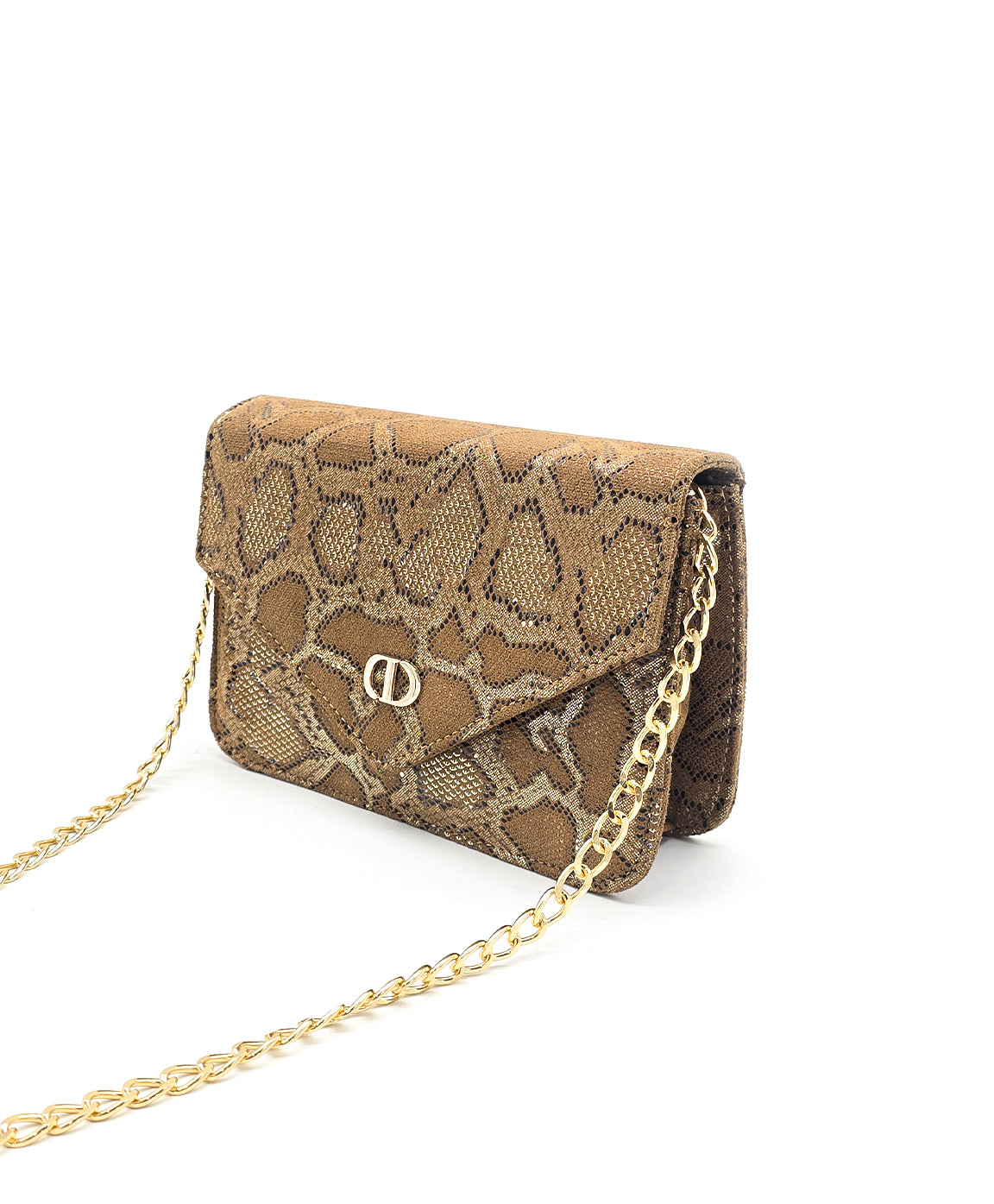 Croco Shoulder Bag